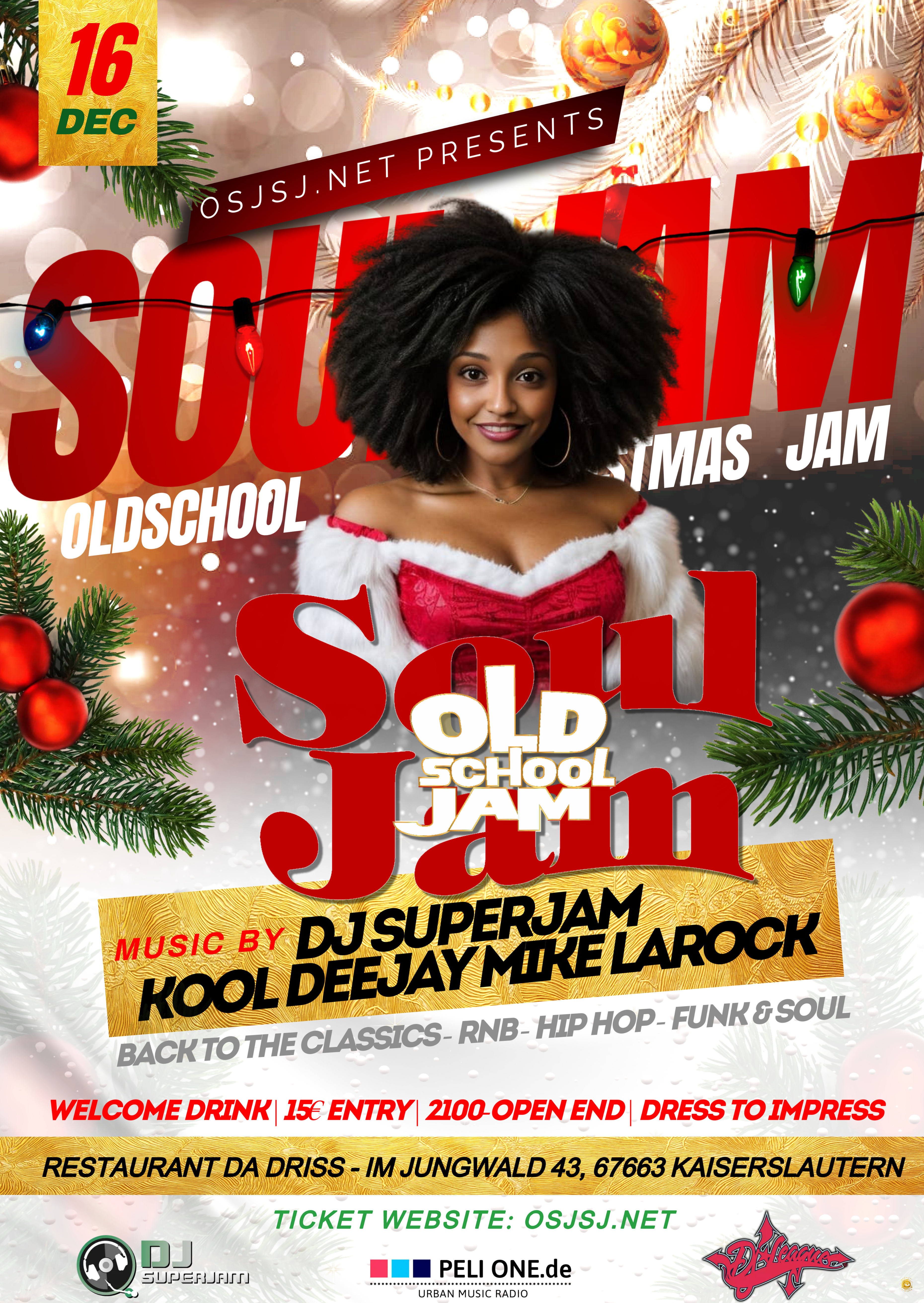 December 16th Soul Jam